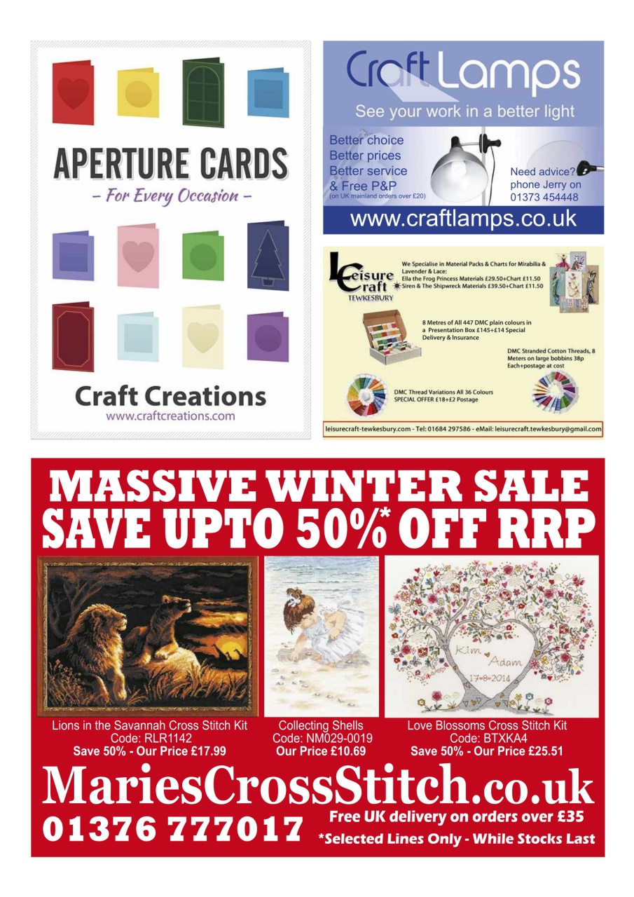 Cross Stitch Collection Preview Pages