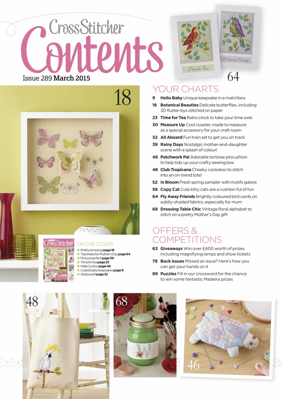 CrossStitcher Preview Pages