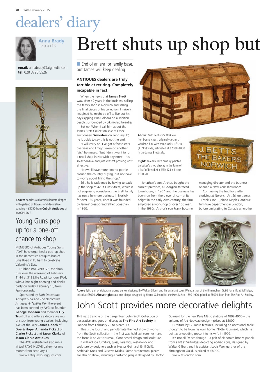Antiques Trade Gazette Preview Pages