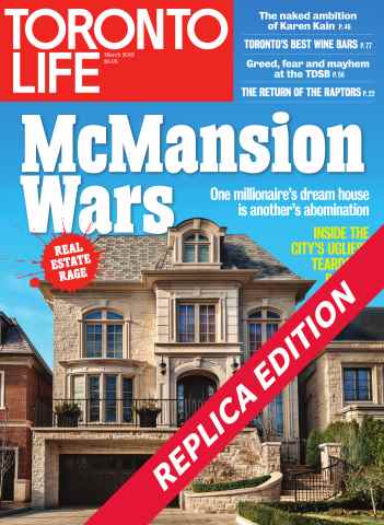 Toronto Life issue March 2015