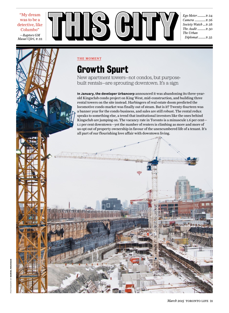 Toronto Life Preview Pages