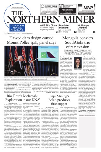 The Northern Miner issue 