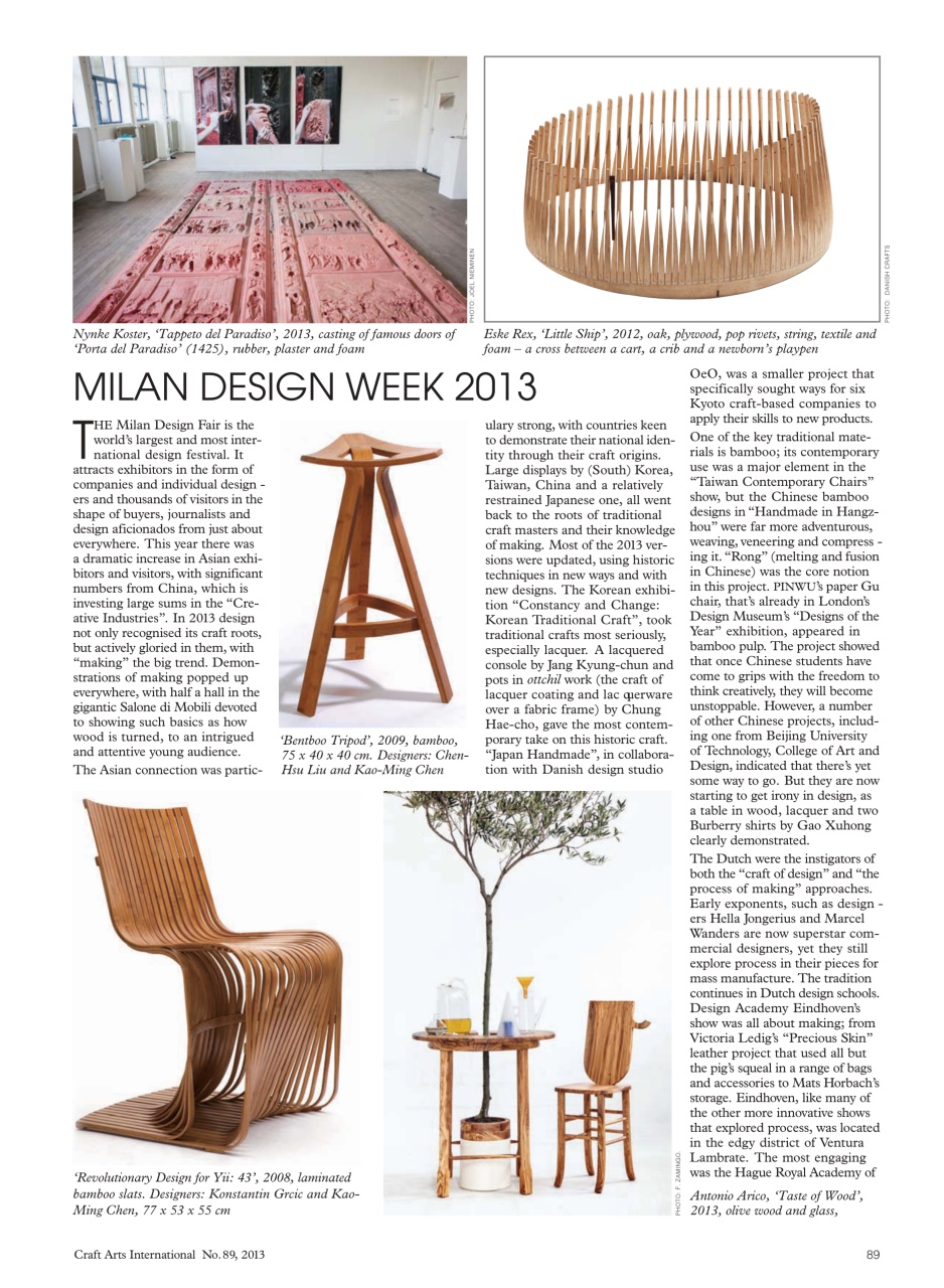 Craft Arts International Preview Pages