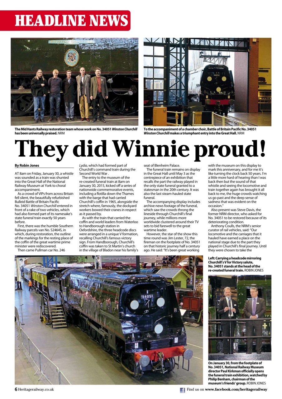 Heritage Railway Preview Pages