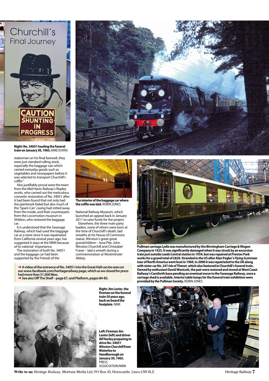 Heritage Railway Preview Pages
