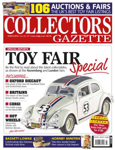 Collectors Gazette issue March 2015