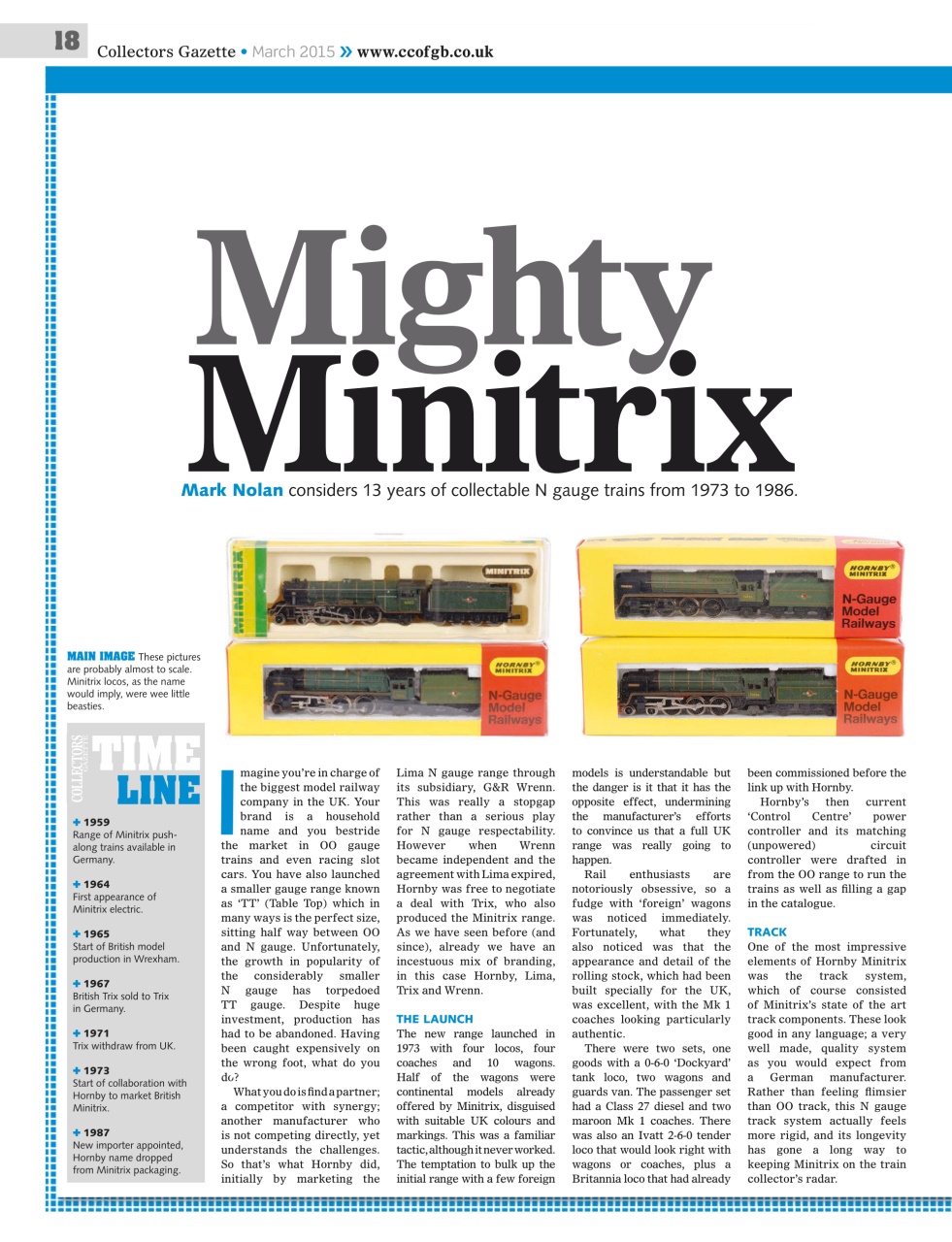 Collectors Gazette Preview Pages