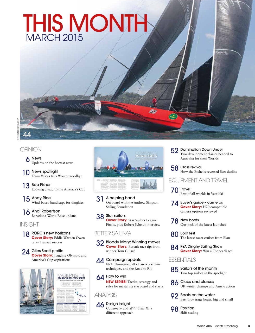 Yachts & Yachting Preview Pages