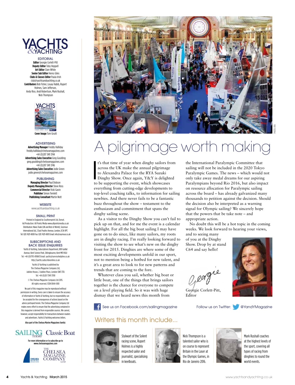 Yachts & Yachting Preview Pages