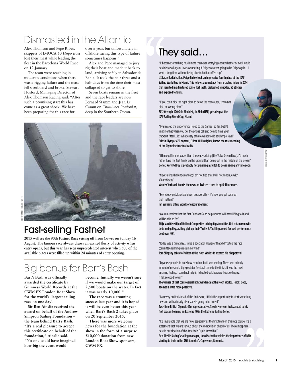 Yachts & Yachting Preview Pages
