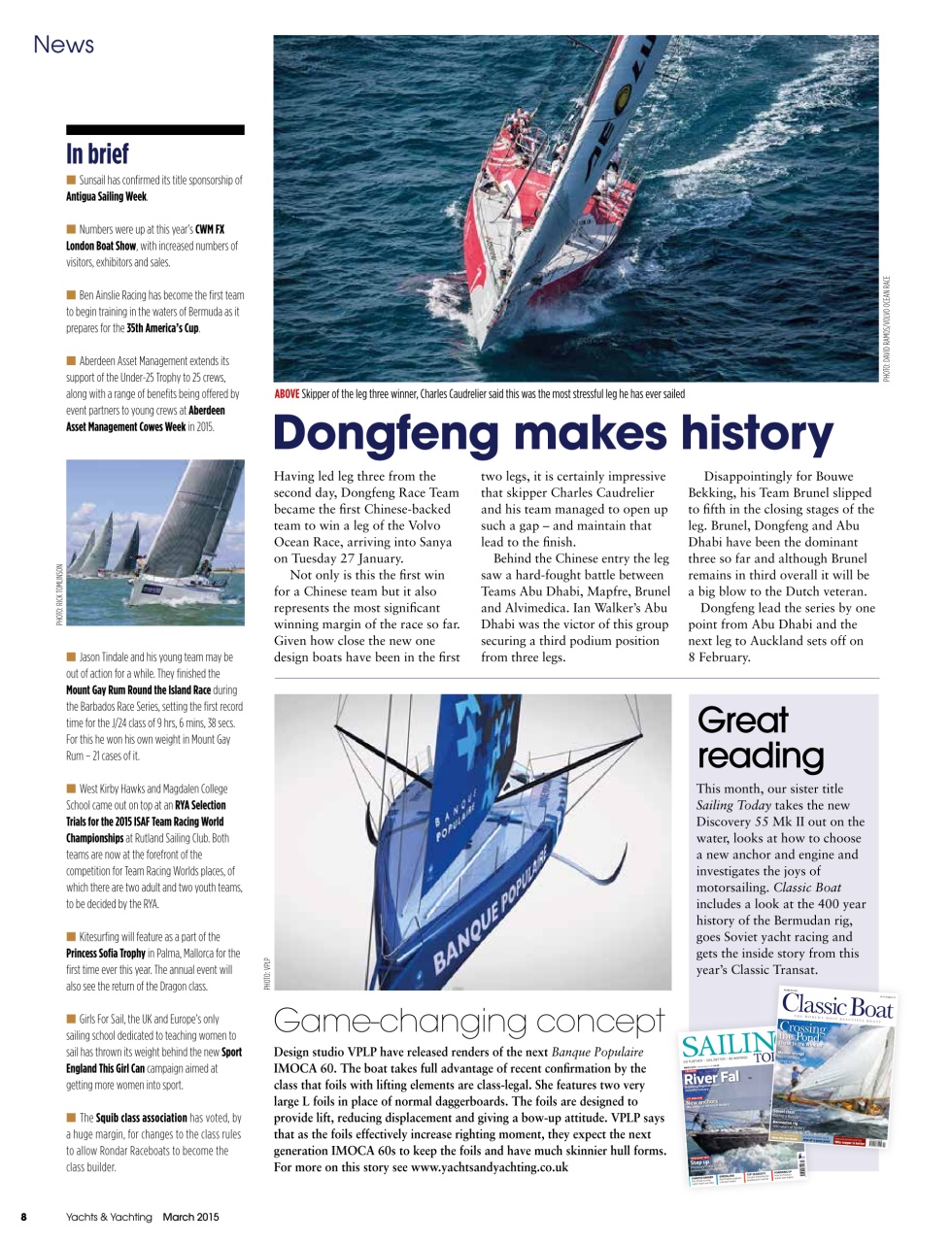 Yachts & Yachting Preview Pages