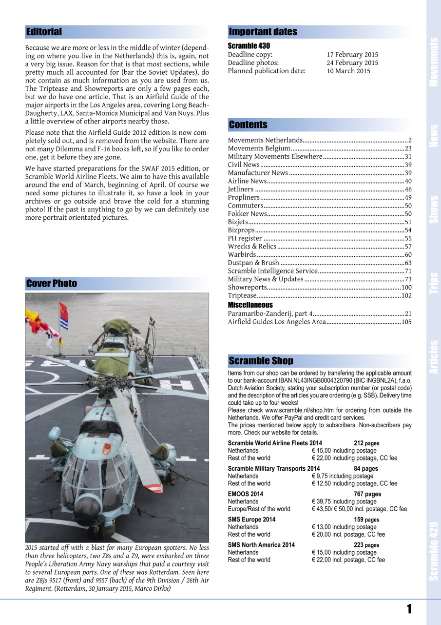 Scramble Magazine Preview Pages