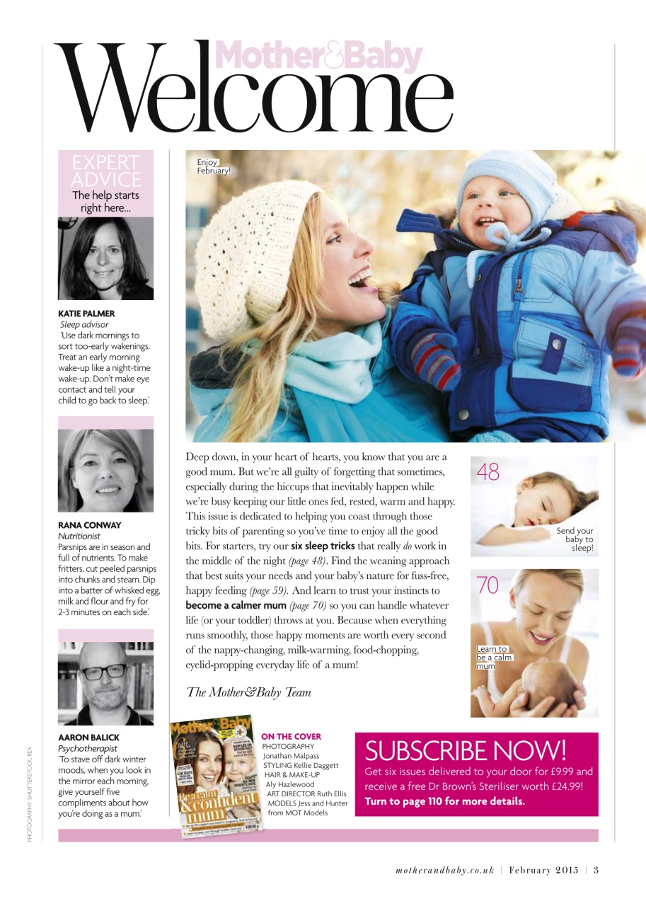 Mother & Baby Preview Pages