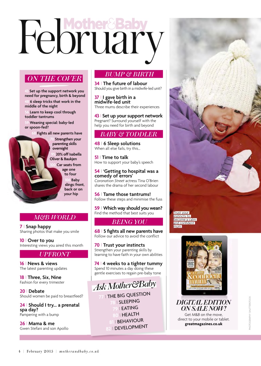 Mother & Baby Preview Pages