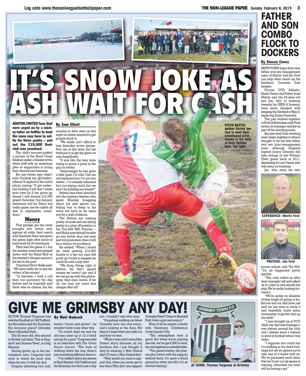 The Non-League Football Paper Preview Pages