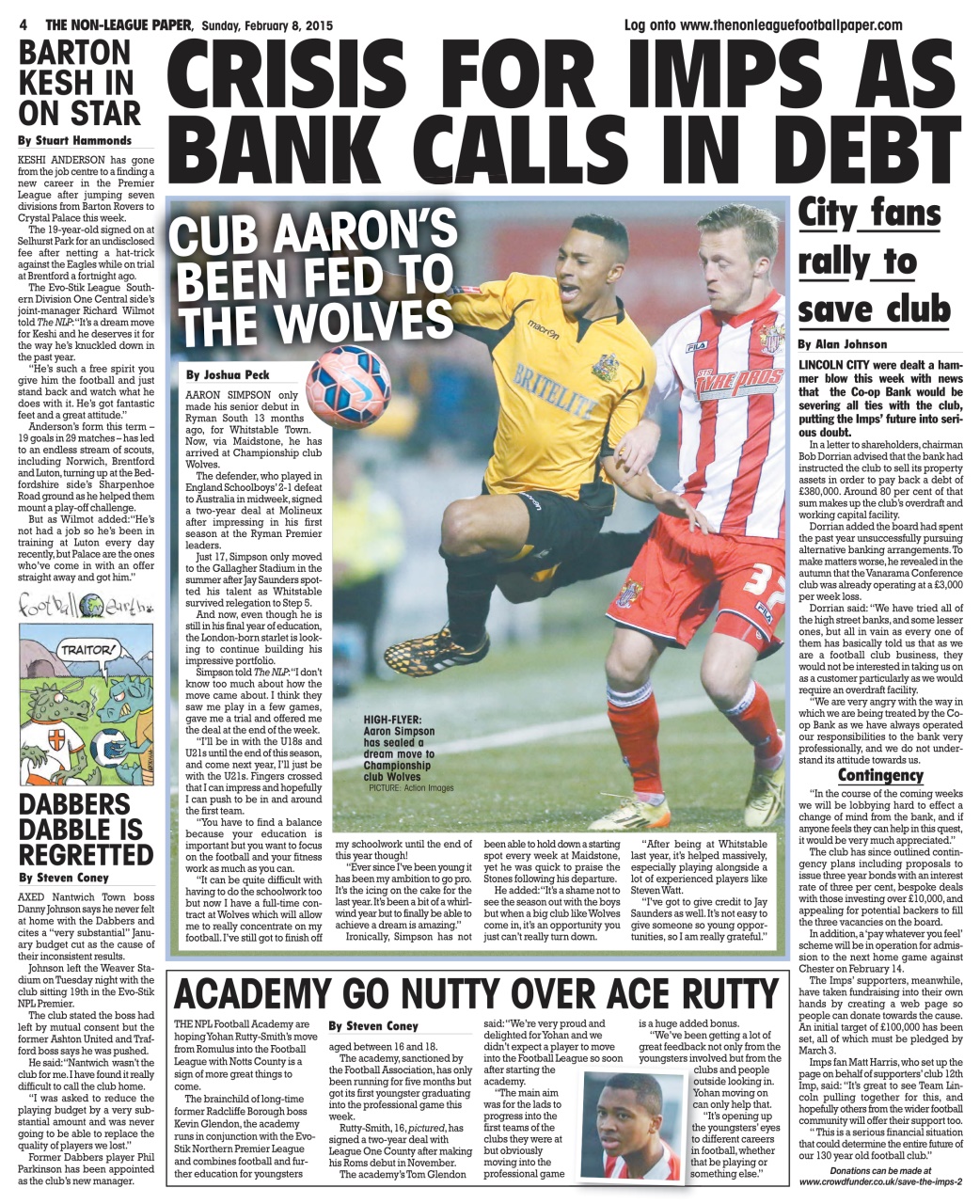 The Non-League Football Paper Preview Pages