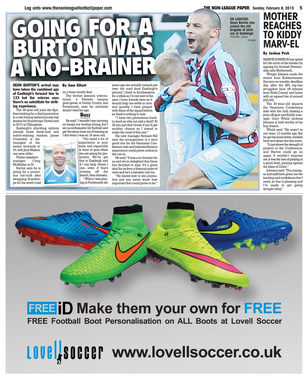 The Non-League Football Paper Preview Pages