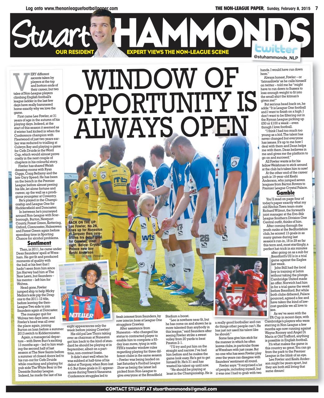 The Non-League Football Paper Preview Pages