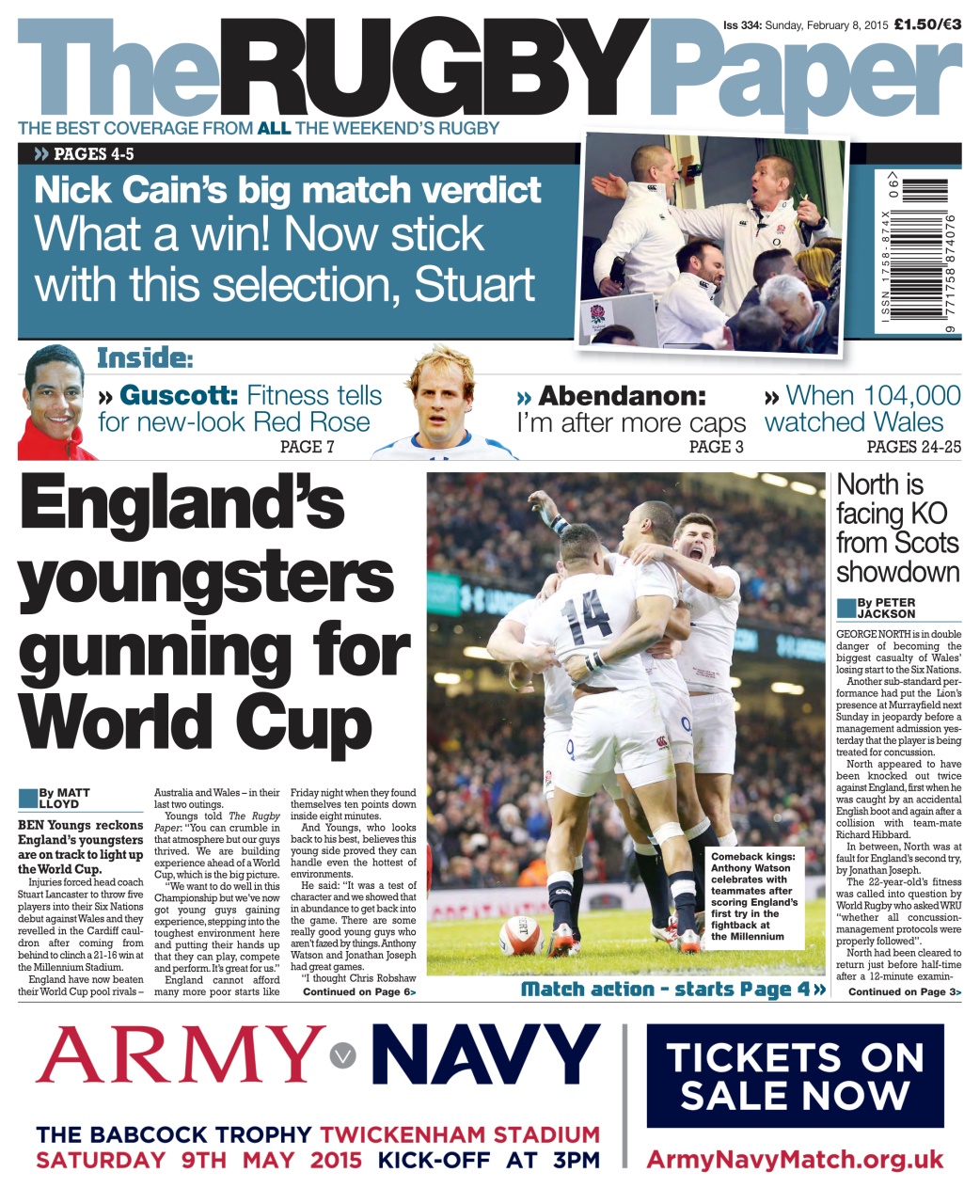 The Rugby Paper Preview Pages