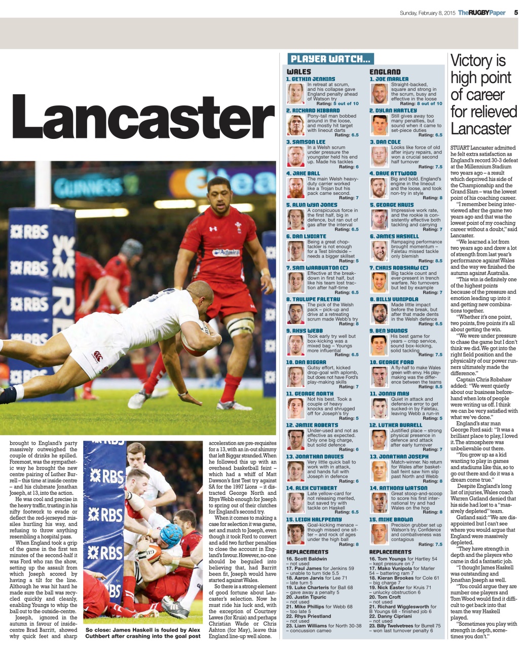 The Rugby Paper Preview Pages