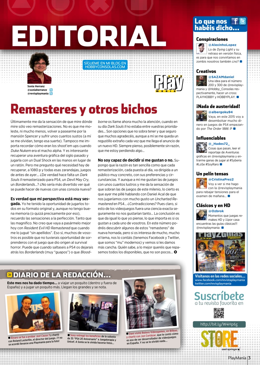 Playmania Preview Pages