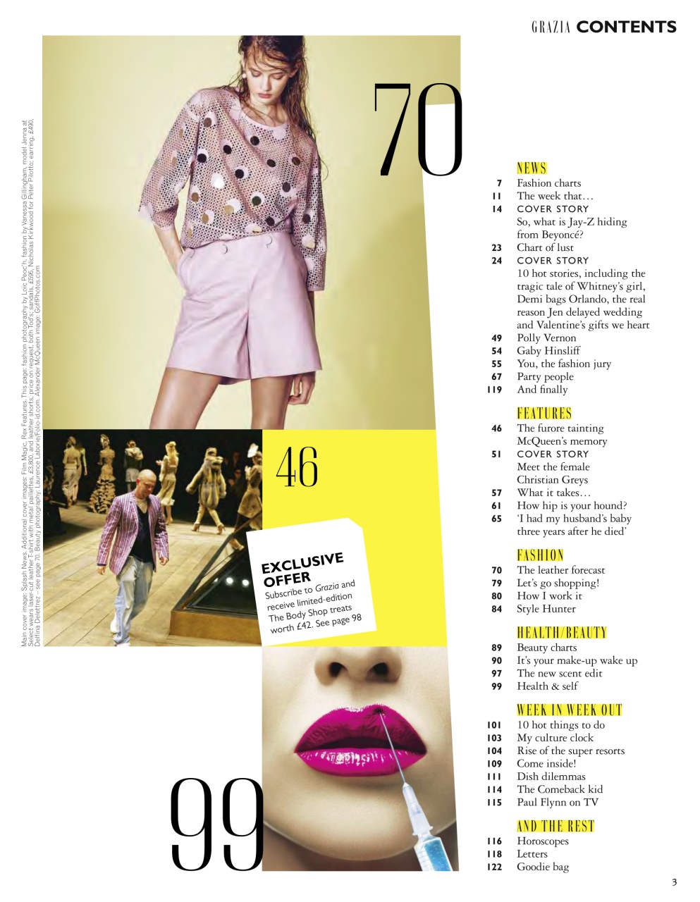 Grazia Preview Pages