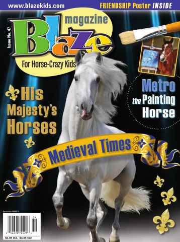 Blaze Magazine For Horse Crazy Kids issue Issue 47