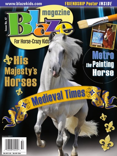 Blaze Magazine For Horse Crazy Kids issue 