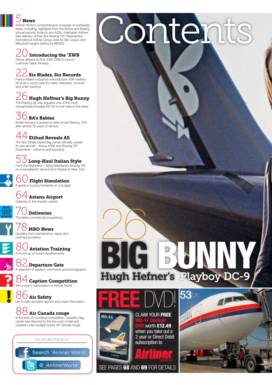 Airliner World Preview Pages