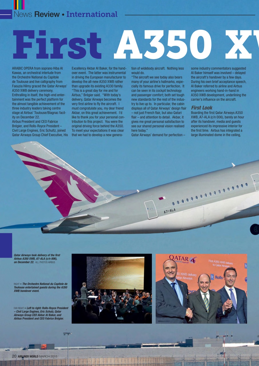 Airliner World Preview Pages