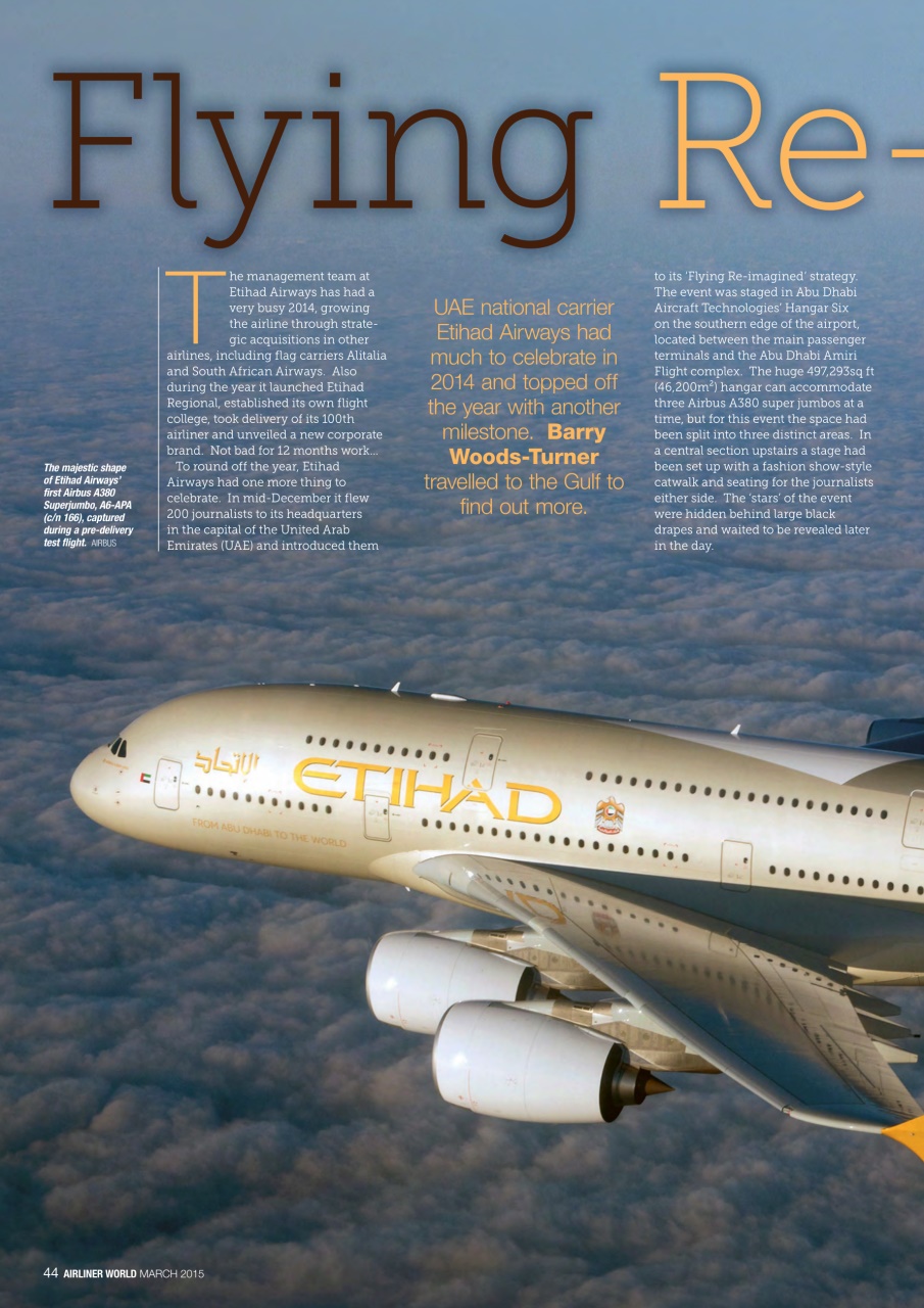 Airliner World Preview Pages