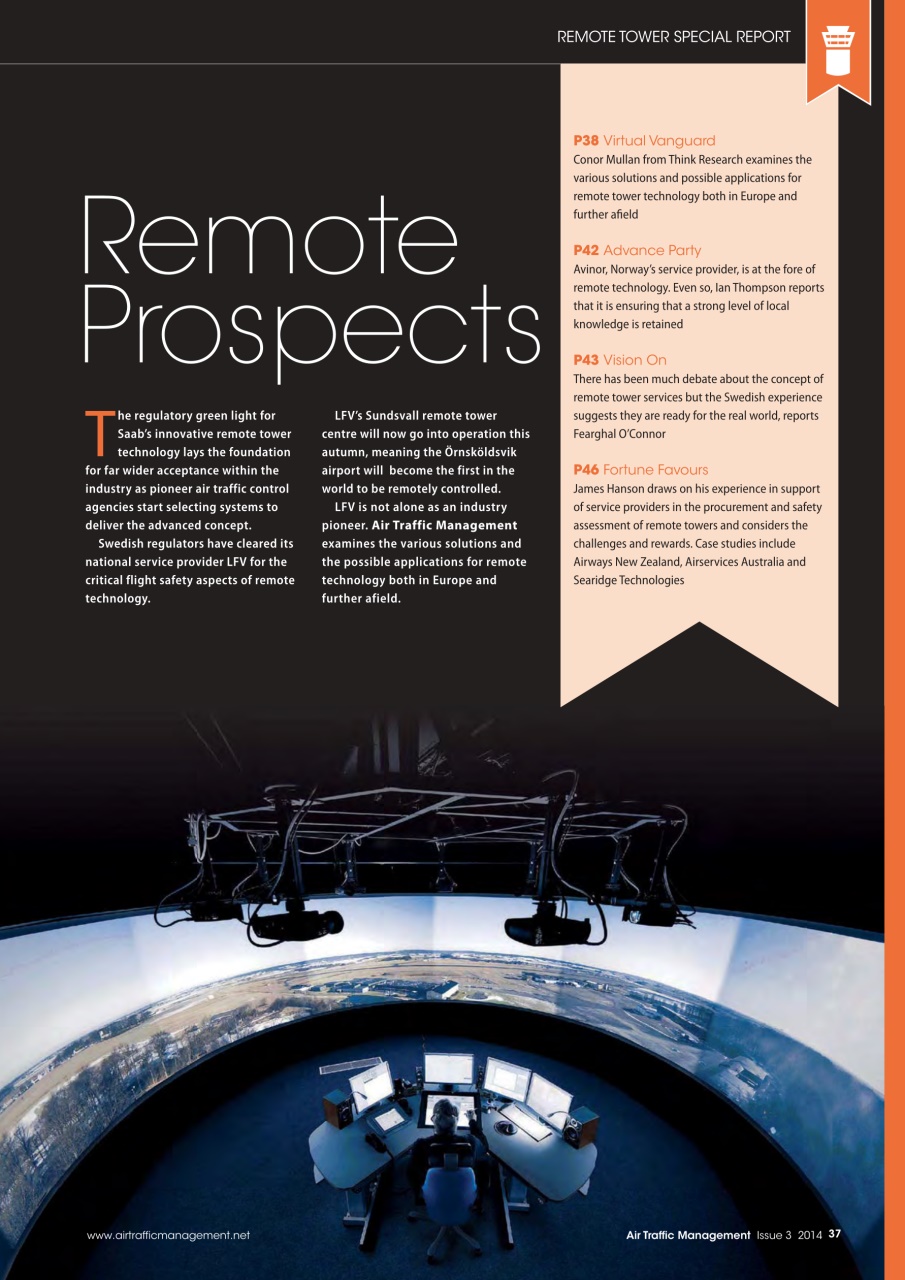 Air Traffic Management Preview Pages
