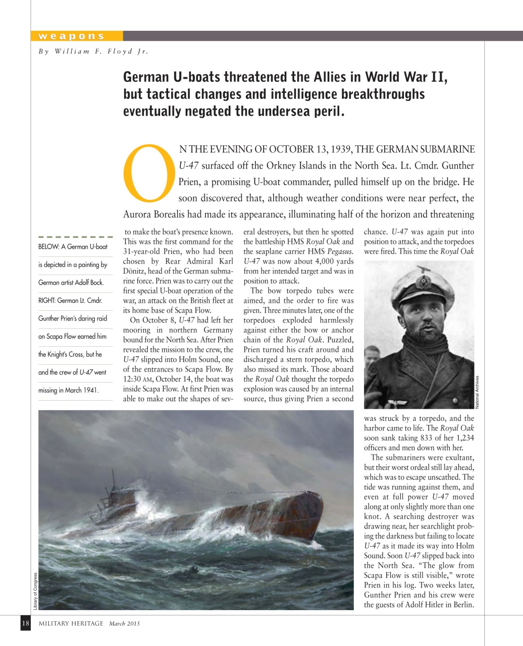Military Heritage Preview Pages