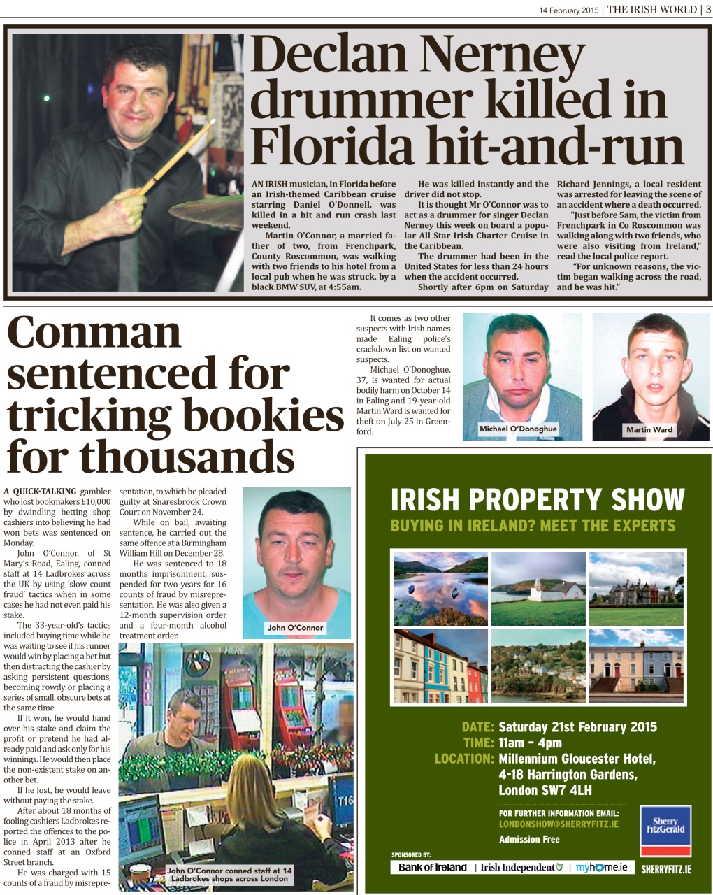 Irish World Preview Pages