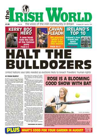 Irish World issue 13th August 2011