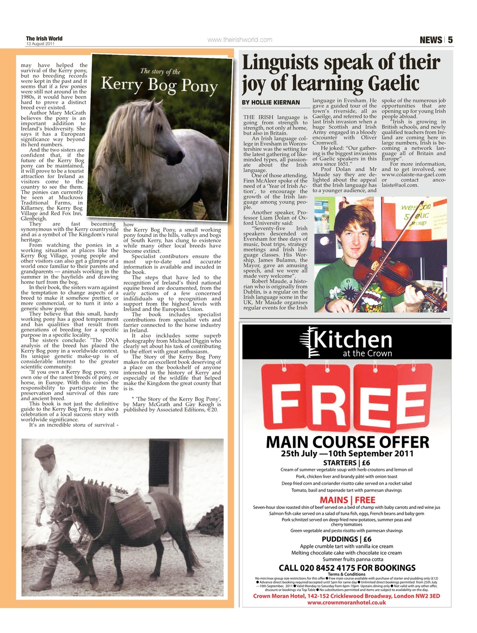 Irish World Preview Pages