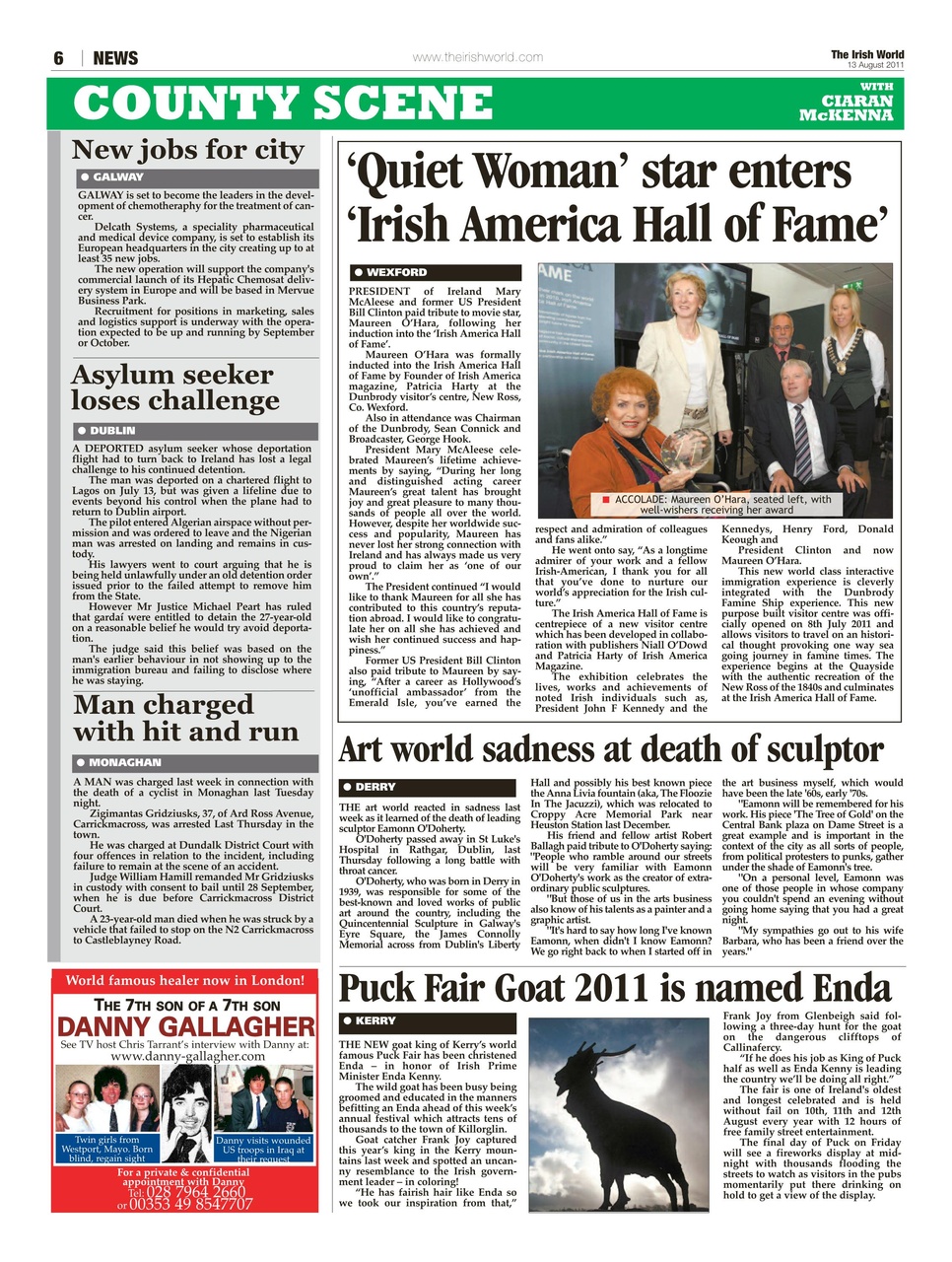 Irish World Preview Pages