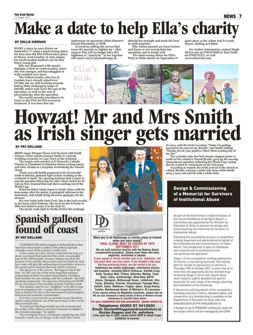 Irish World Preview Pages