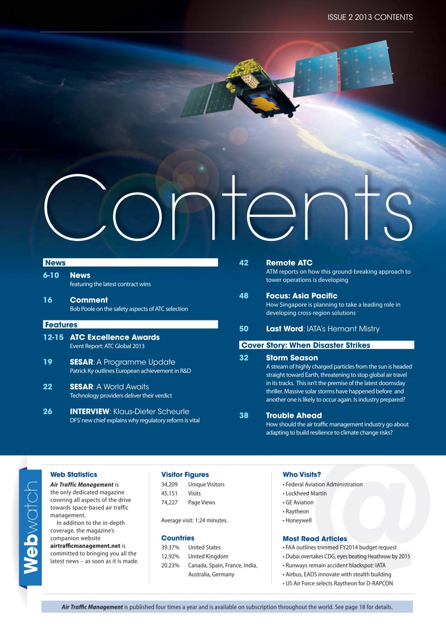 Air Traffic Management Preview Pages