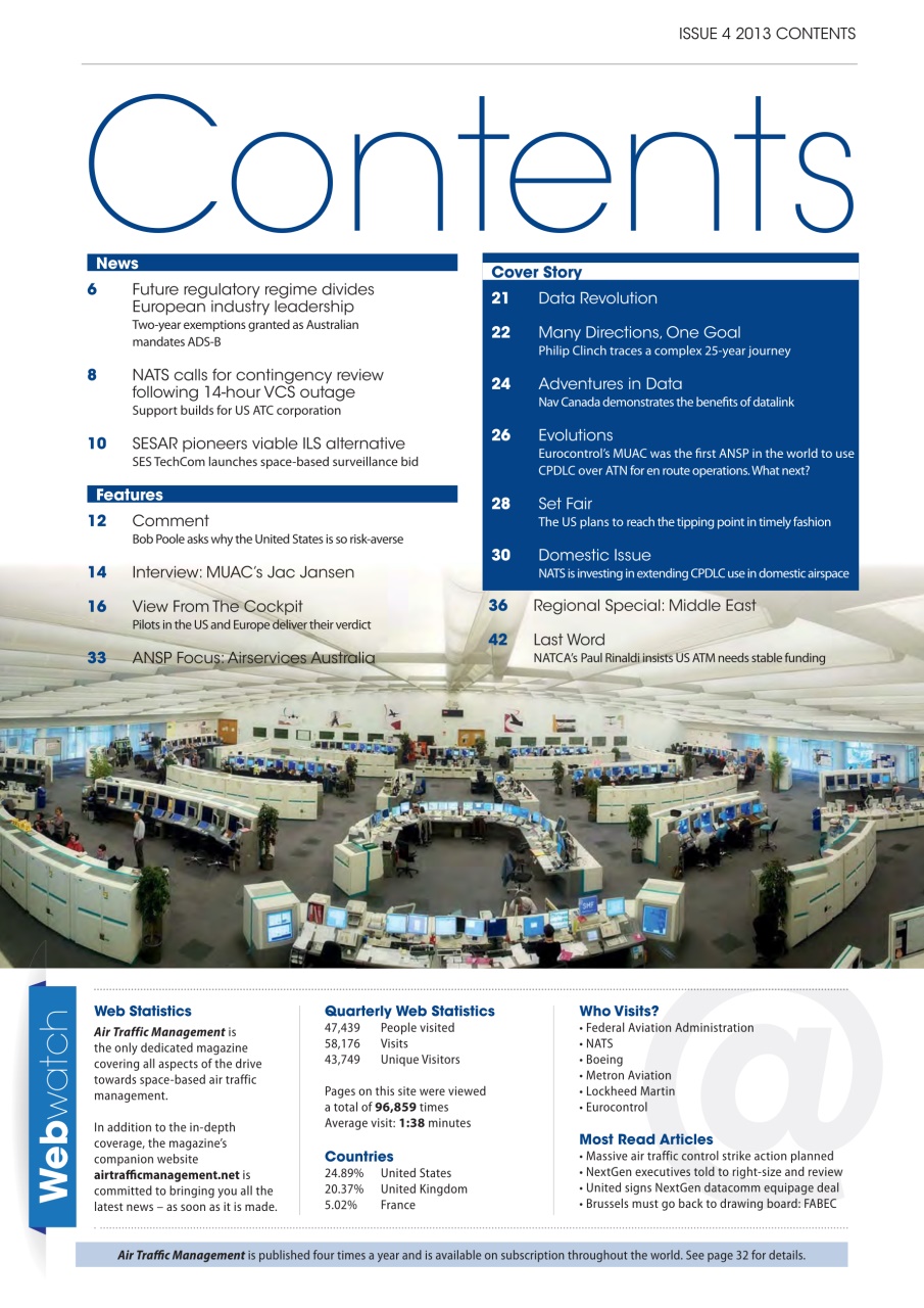 Air Traffic Management Preview Pages