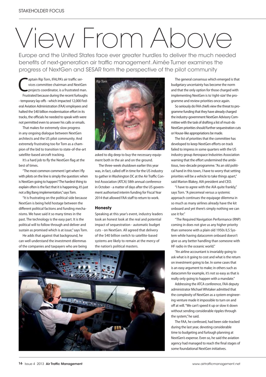 Air Traffic Management Preview Pages