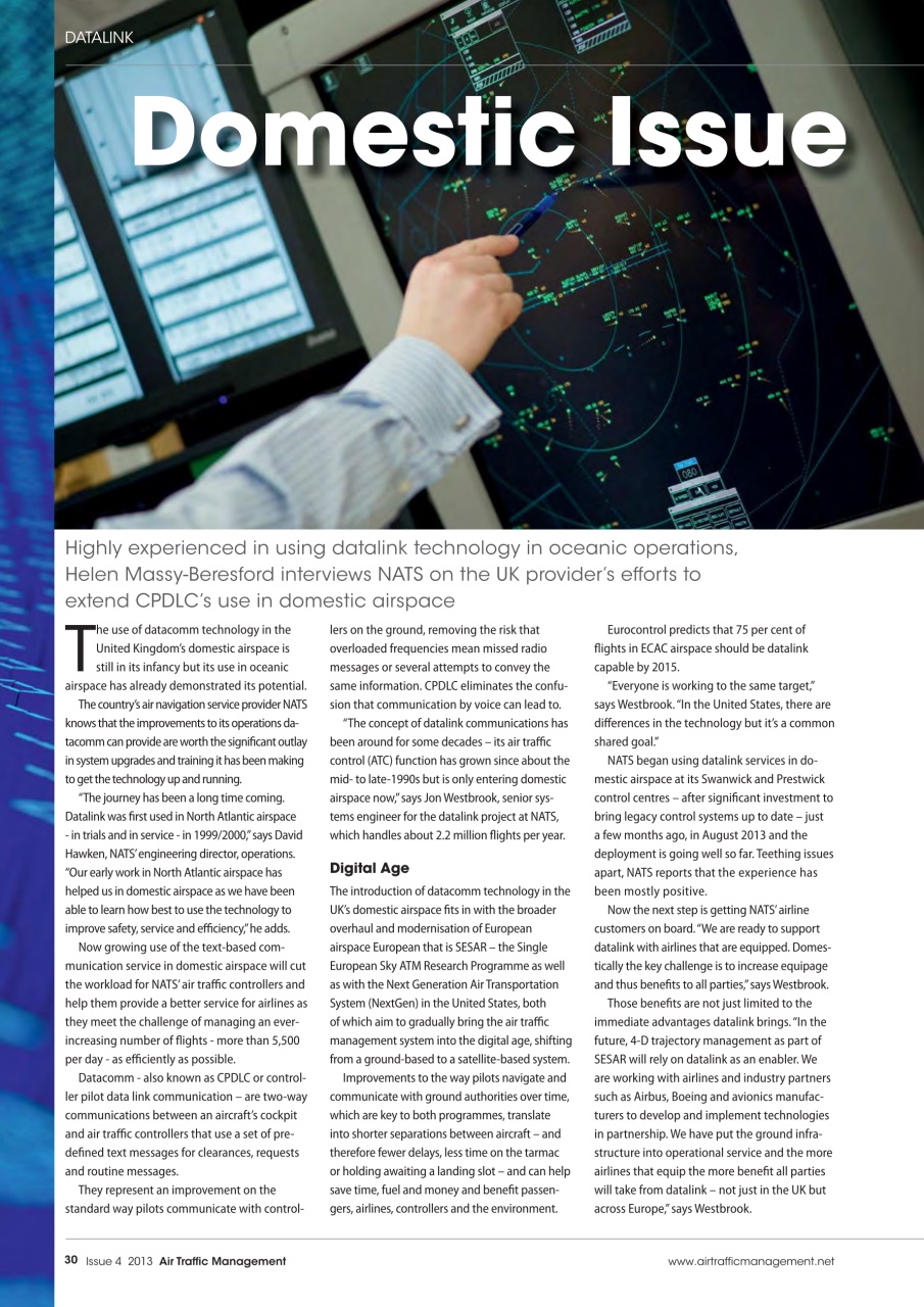 Air Traffic Management Preview Pages