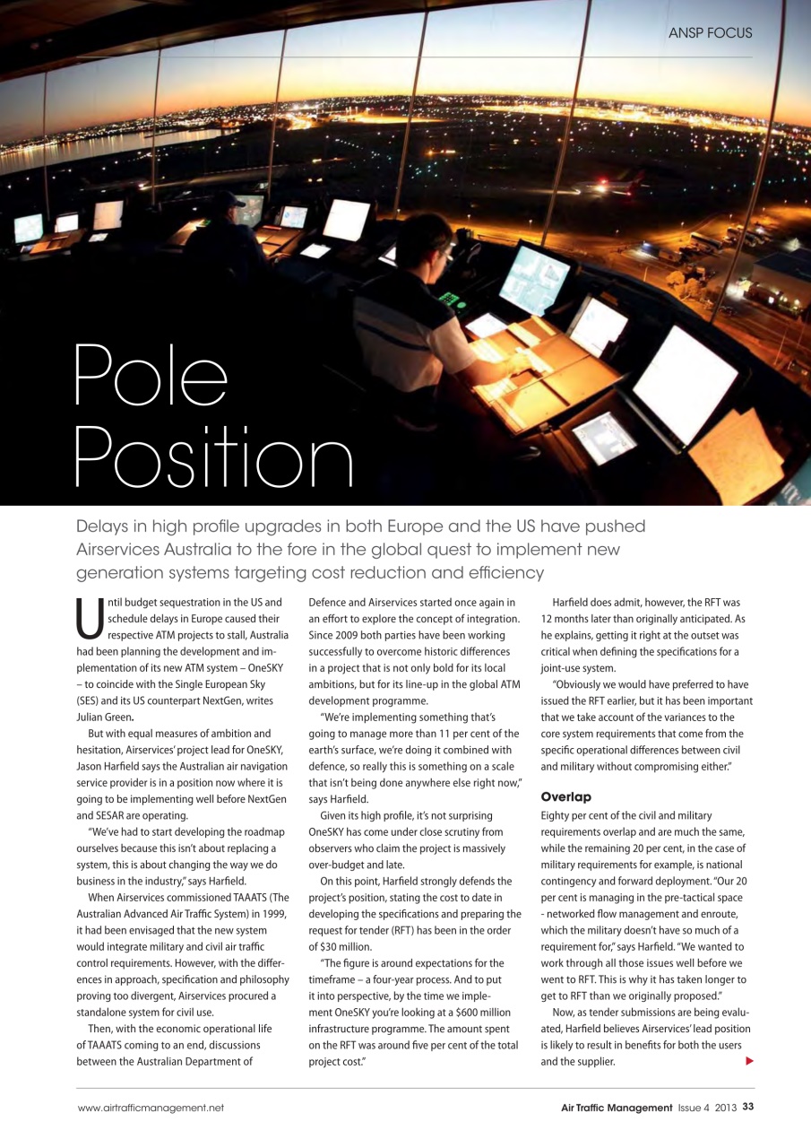 Air Traffic Management Preview Pages