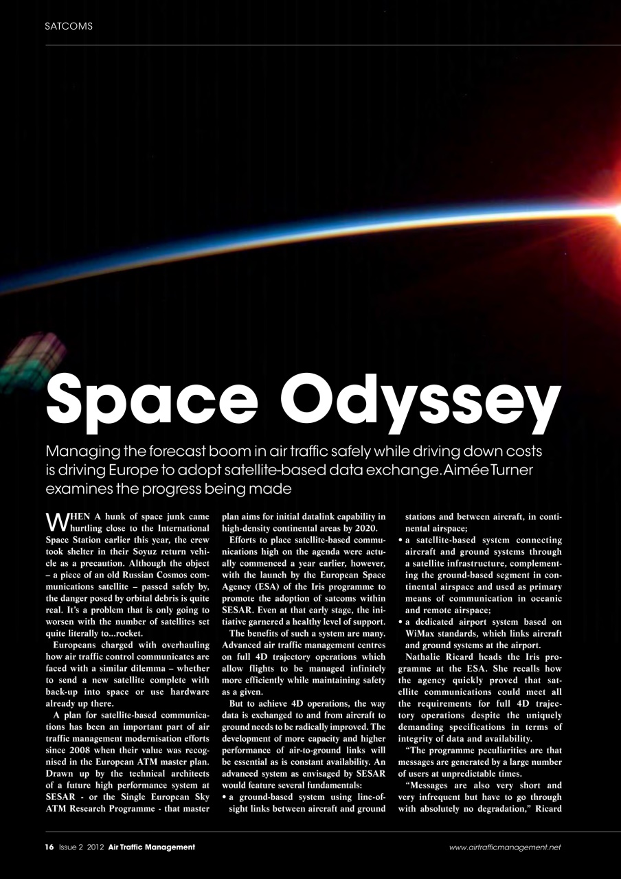 Air Traffic Management Preview Pages