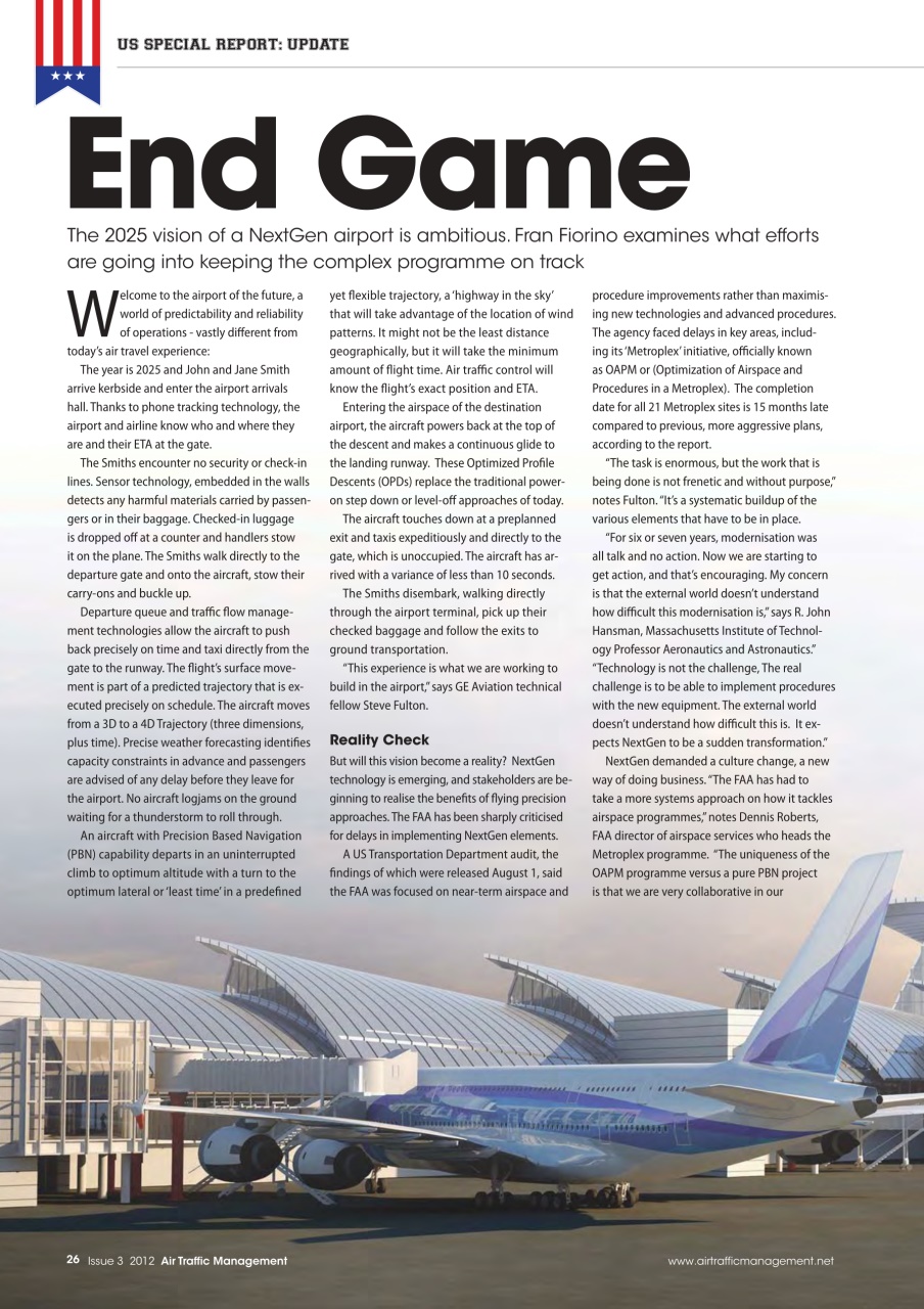 Air Traffic Management Preview Pages