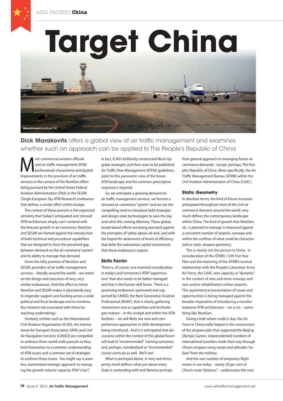 Air Traffic Management Preview Pages