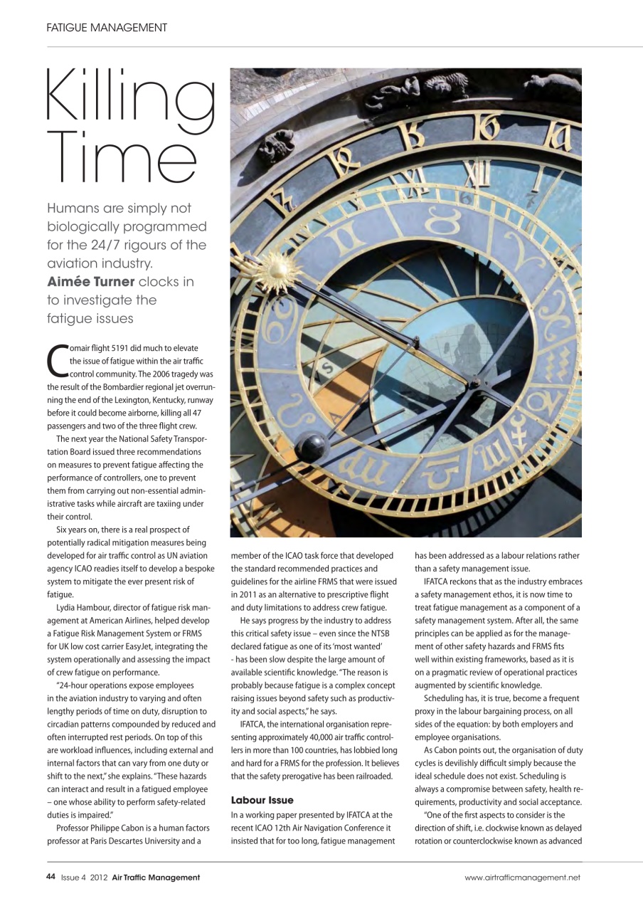 Air Traffic Management Preview Pages