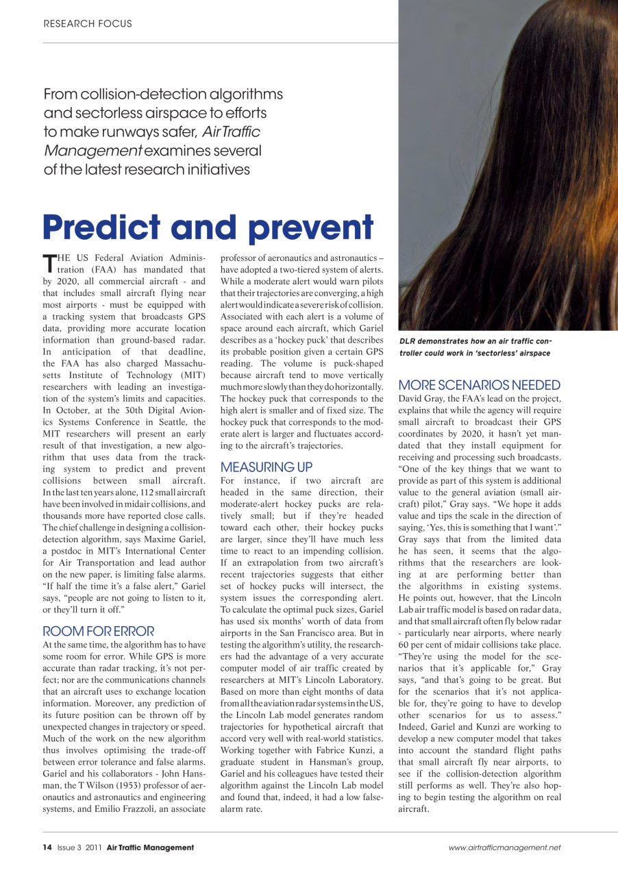 Air Traffic Management Preview Pages