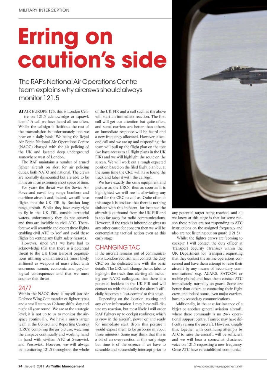 Air Traffic Management Preview Pages