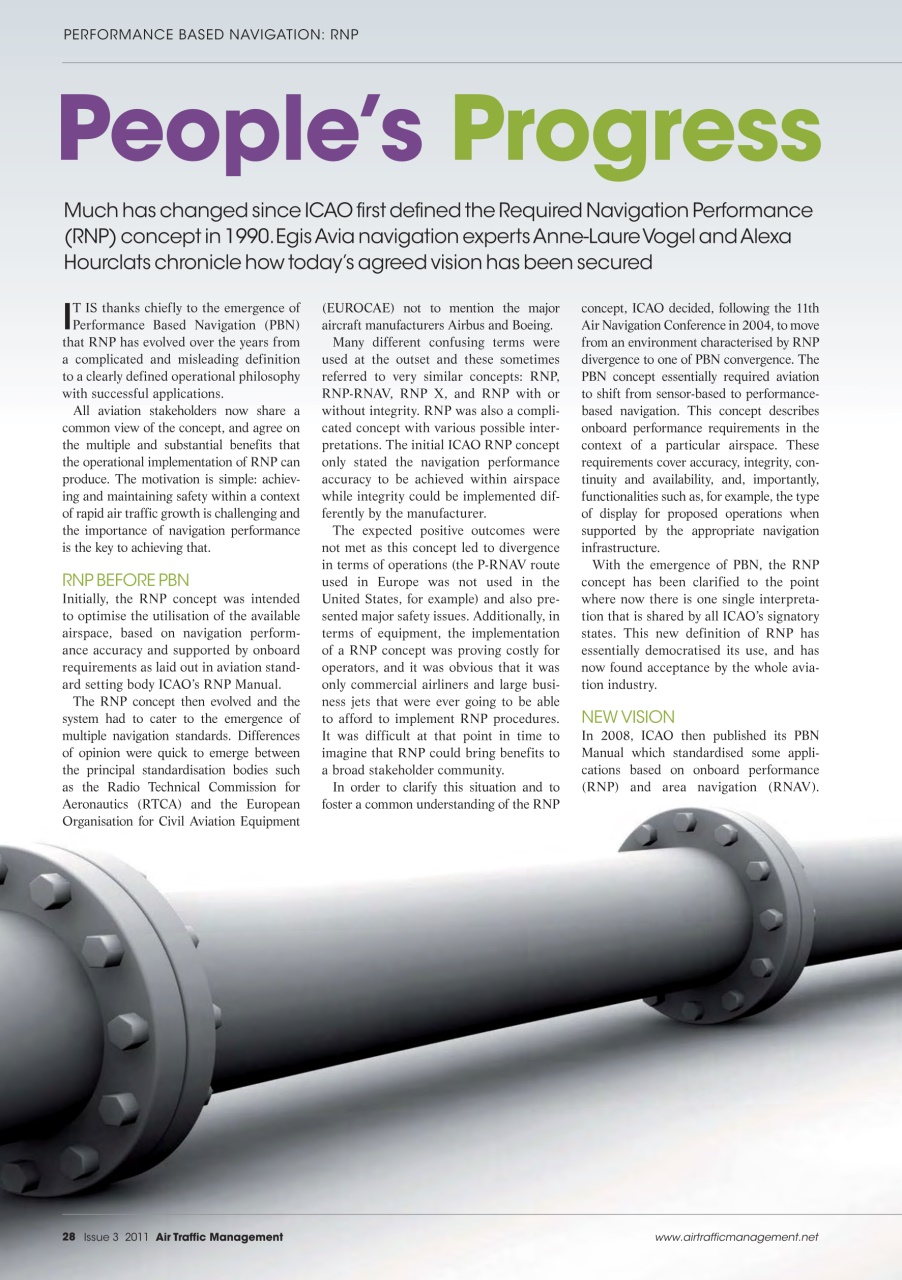 Air Traffic Management Preview Pages